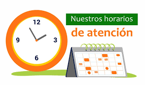 Horarios de Atención / Apoderados